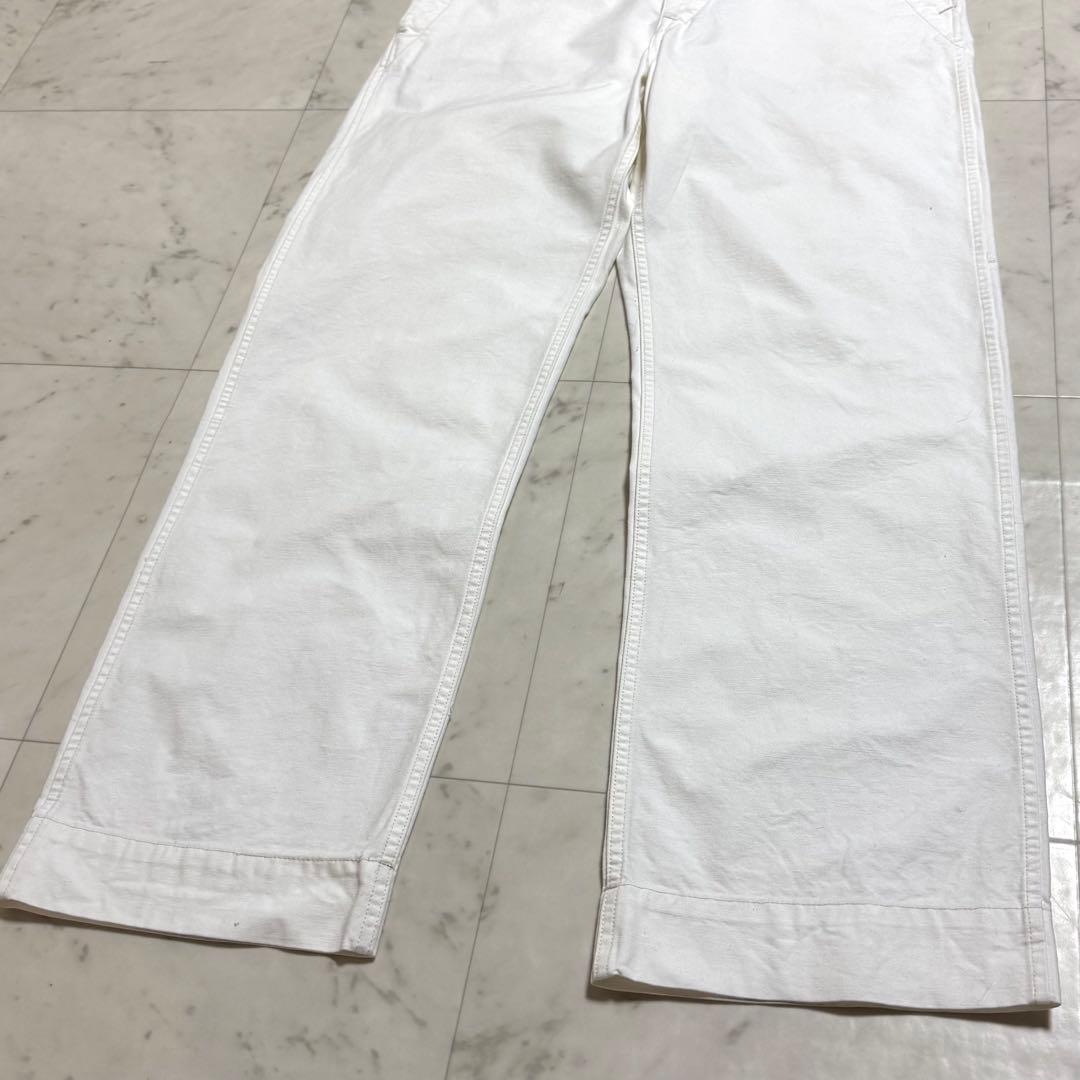 RRL ダブルアールエル チノパン コットン ボタンフライ ホワイト 30×30