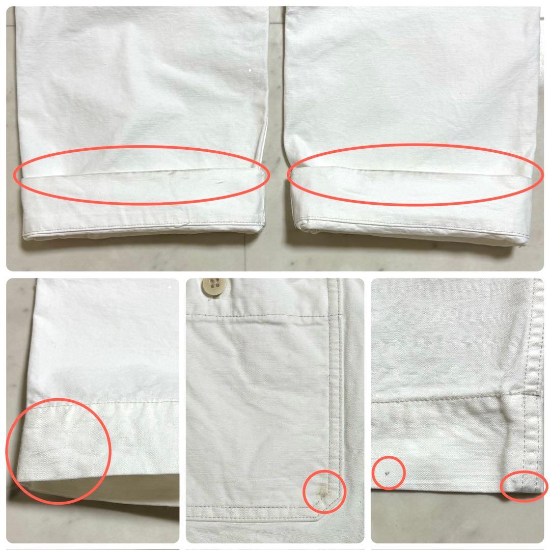 RRL ダブルアールエル チノパン コットン ボタンフライ ホワイト 30×30