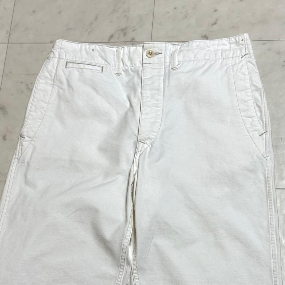 RRL ダブルアールエル チノパン コットン ボタンフライ ホワイト 30×30