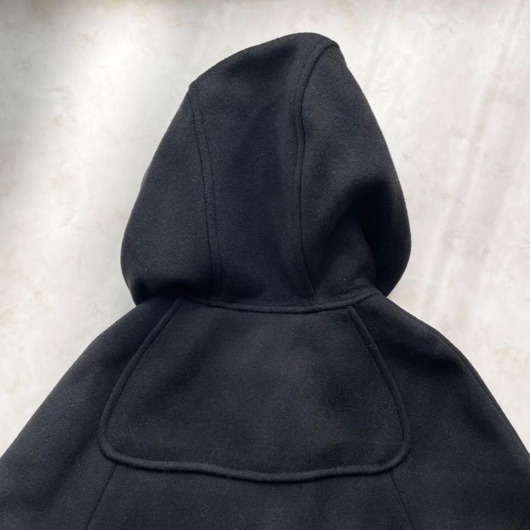 【未使用級】PRADA　ポンチョ　マント　ダッフルコート　チェック柄　38 M