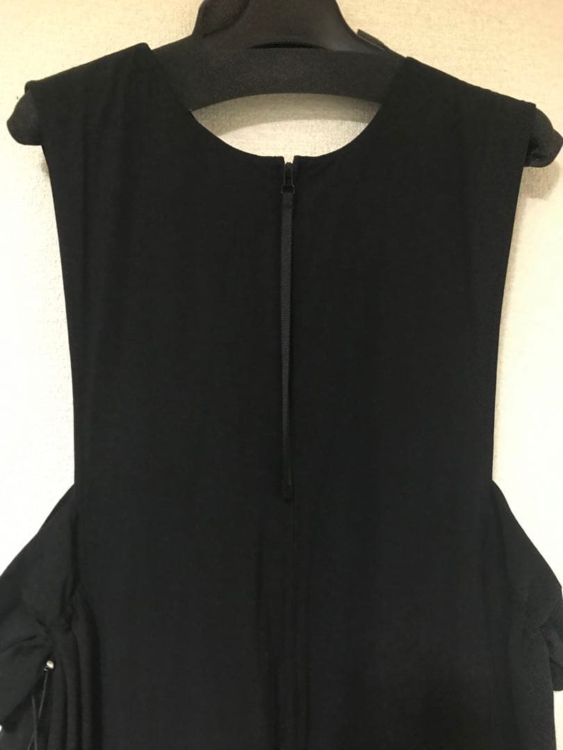 AREGRE フロントZIPオールインワン　ブラック