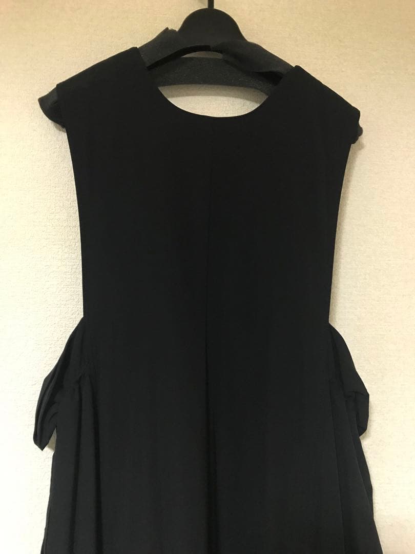 AREGRE フロントZIPオールインワン　ブラック