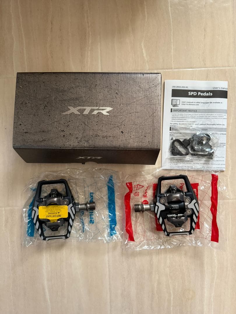 未使用品 SHIMANO XTR PD-M9120 SPDペダル シマノ