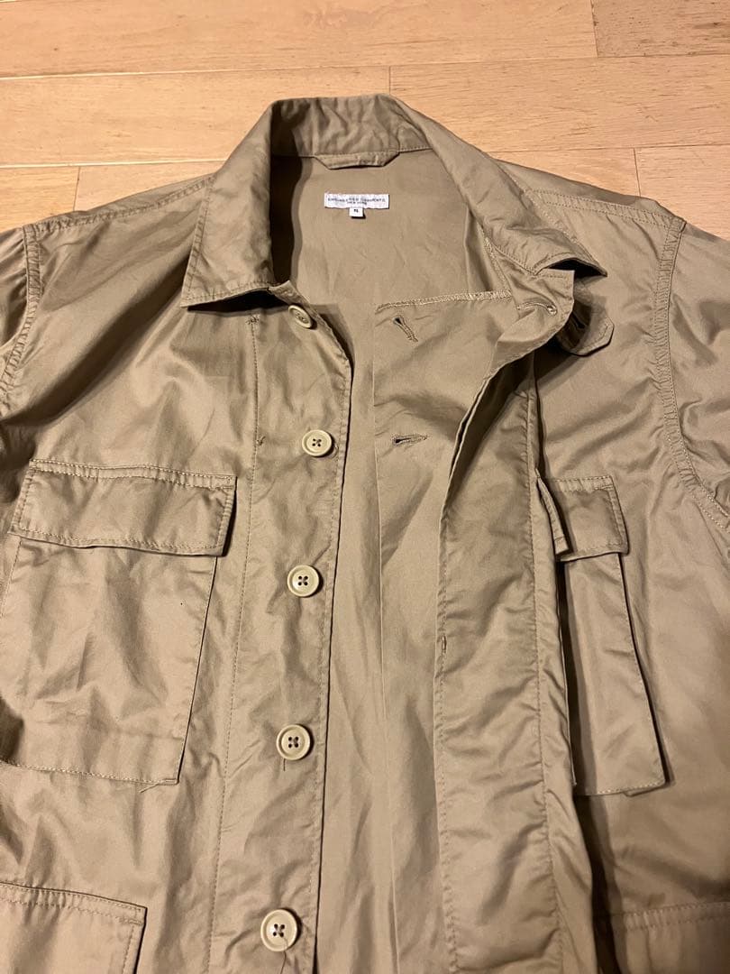 BDU jacket High count twill カーキ　Sサイズ