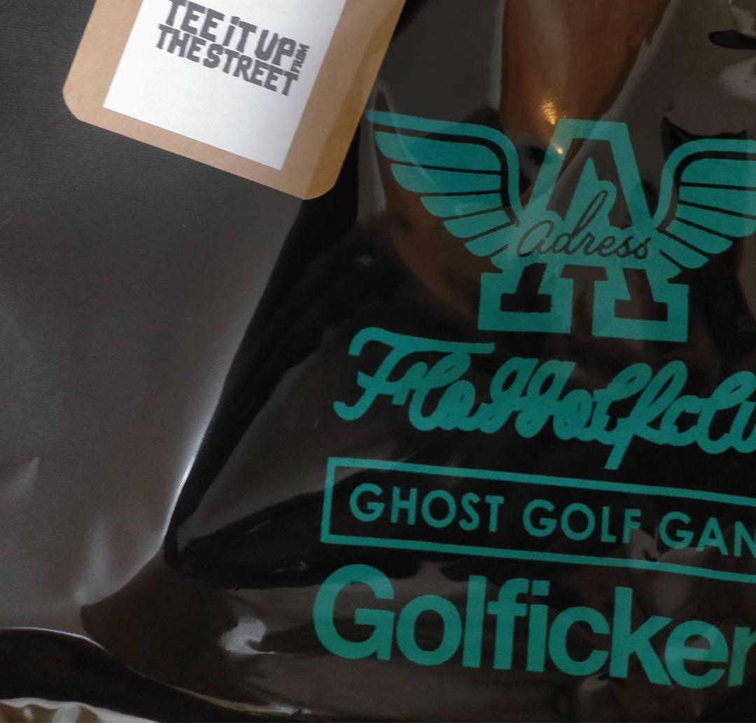 新品 限定コラボ ゴルフィッカーズ モックネック 長袖 ゴルフウェア L サイズ