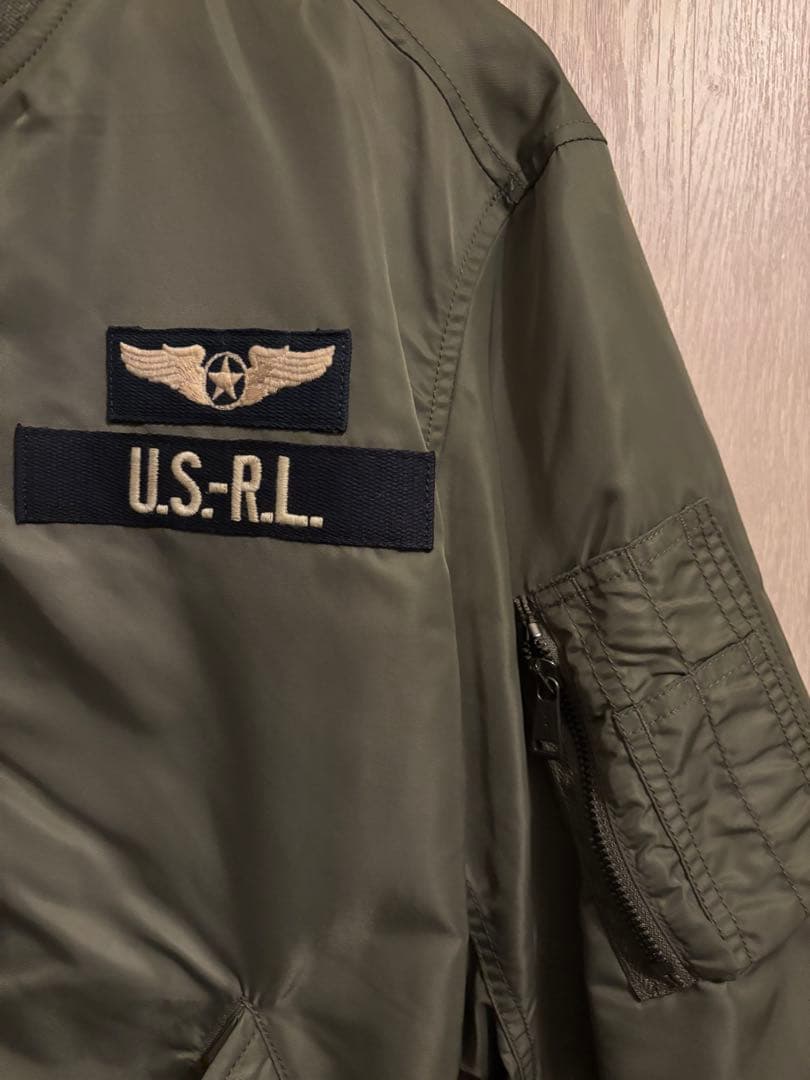 ポロラルフローレン　MA-1 フライトジャケット