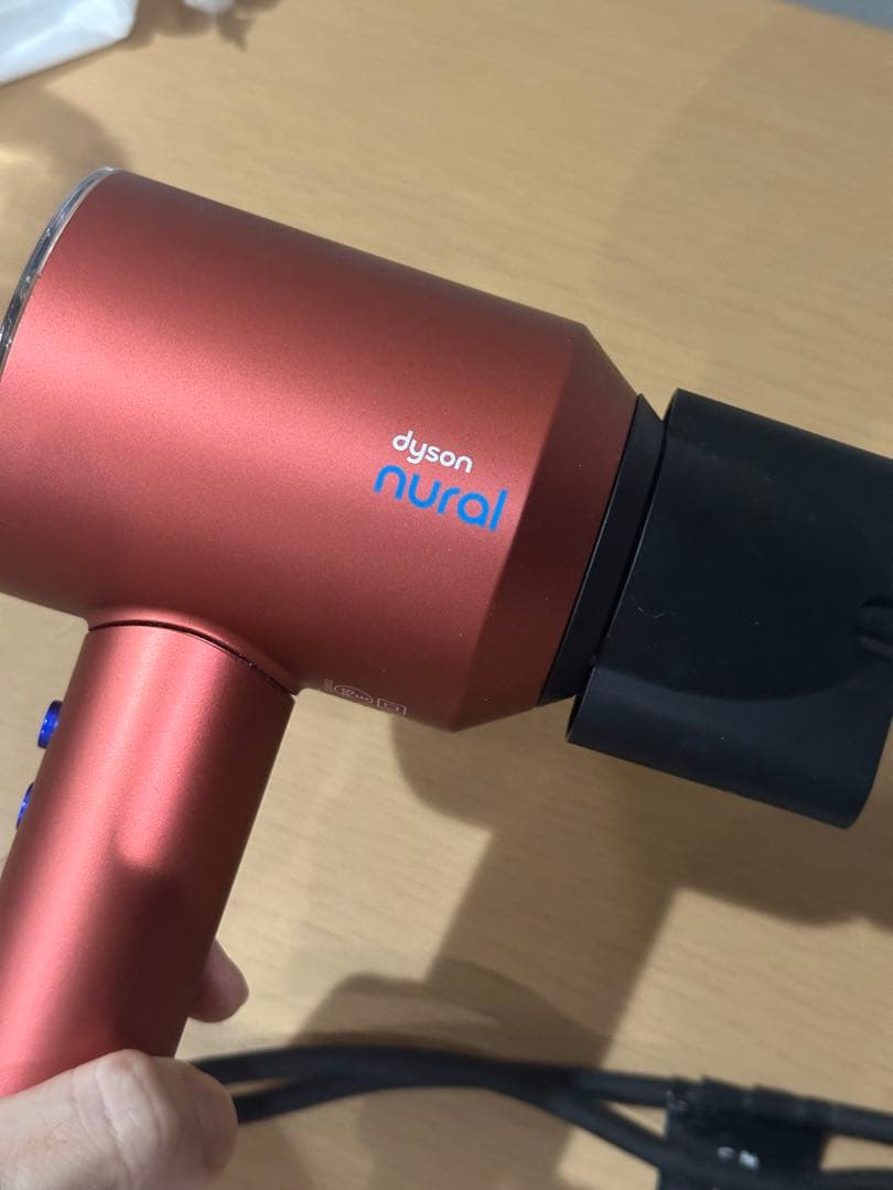 dyson nural ヘアドライヤー 赤 HD16