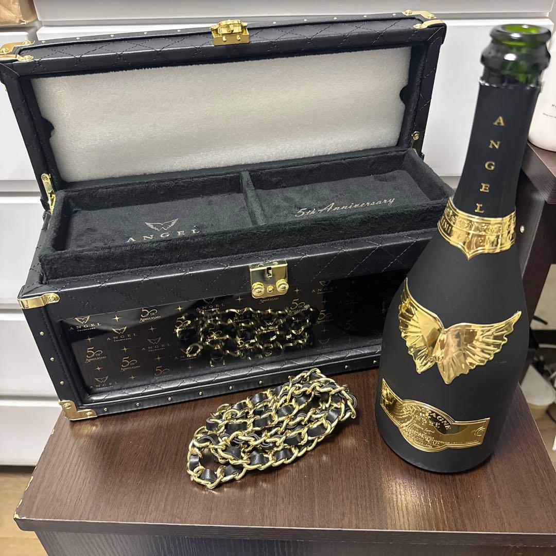 エンジェル ANGEL 黒シャンパン 空箱 空瓶 5周年記念モデル