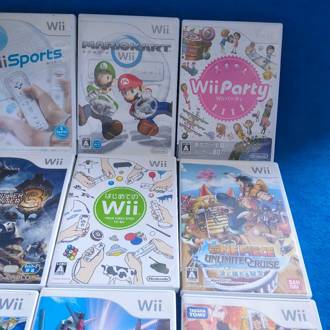 豪華✨任天堂 マリオカート Wii 本体一式 Wiiパーティ ナルト ガンダム