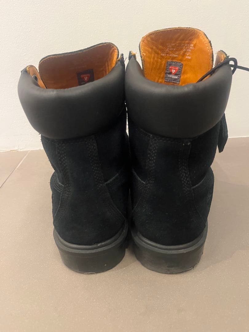 防水スエードハイカットブーツ