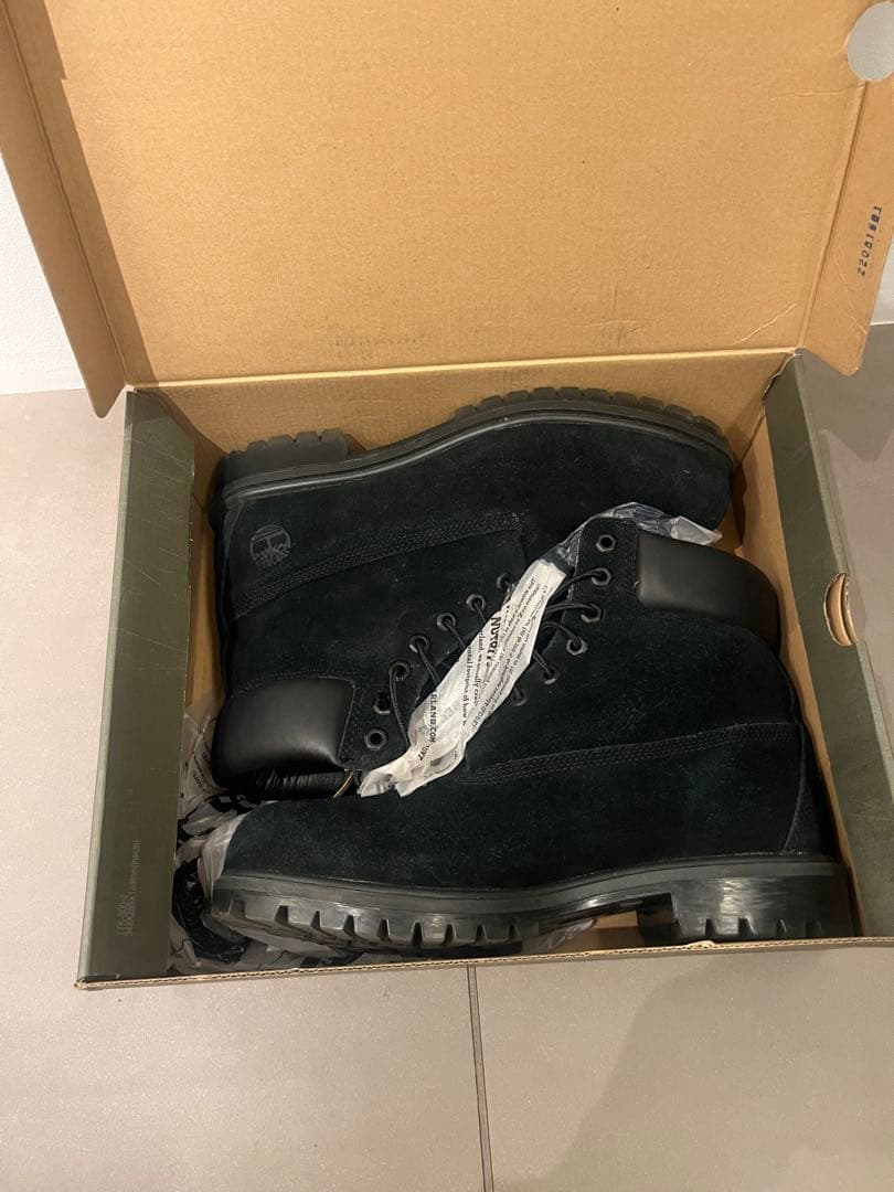 防水スエードハイカットブーツ