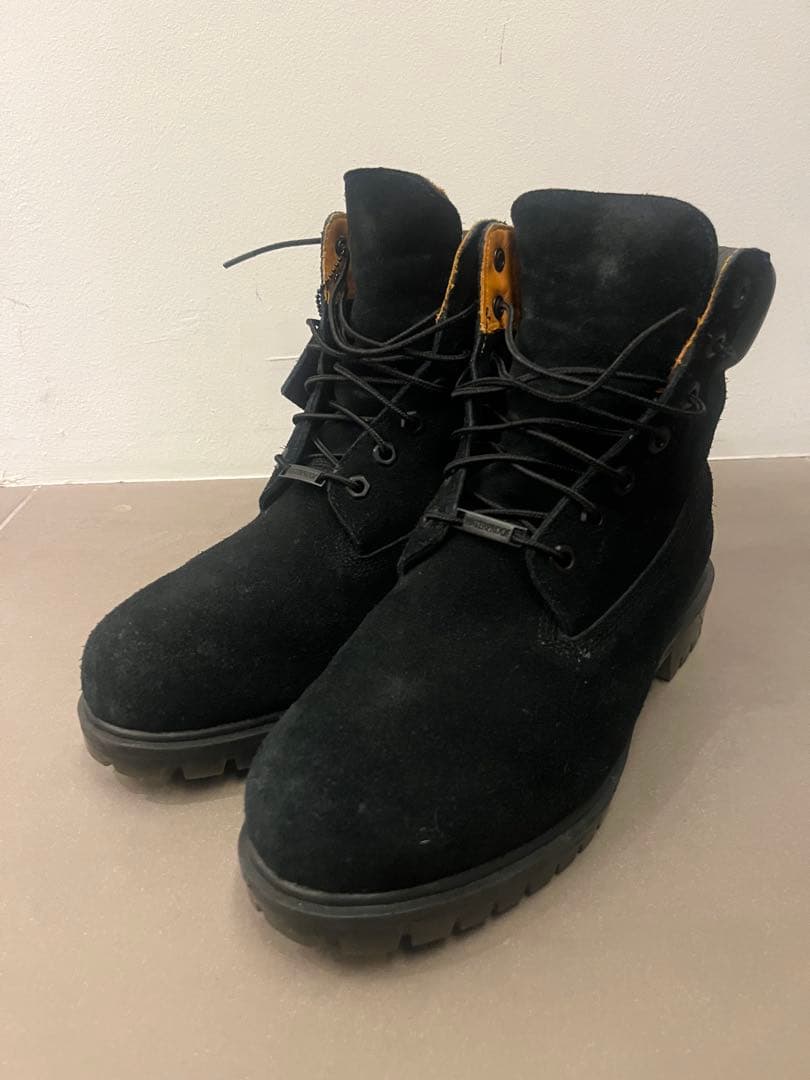 防水スエードハイカットブーツ