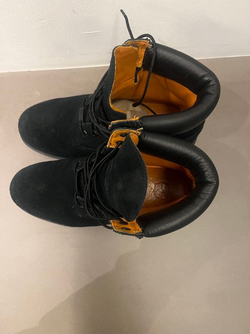 防水スエードハイカットブーツ