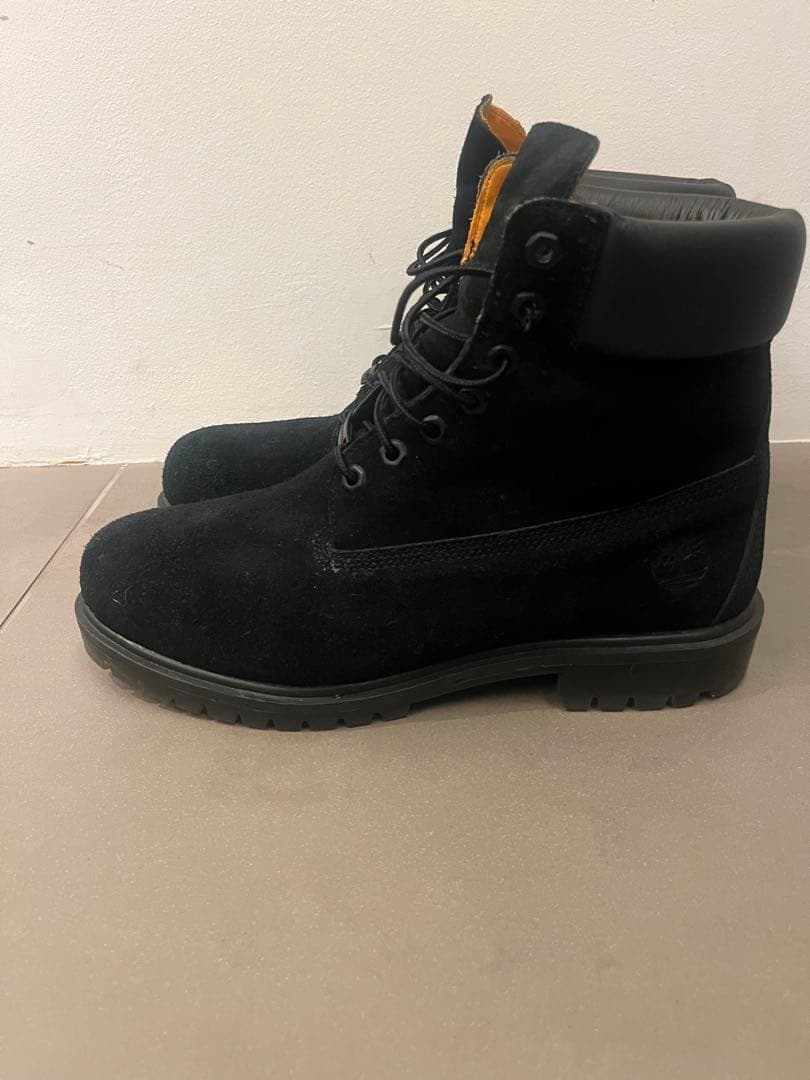 防水スエードハイカットブーツ