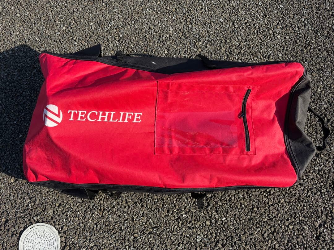 TECHLIFE SUP ボード レッド・ホワイト