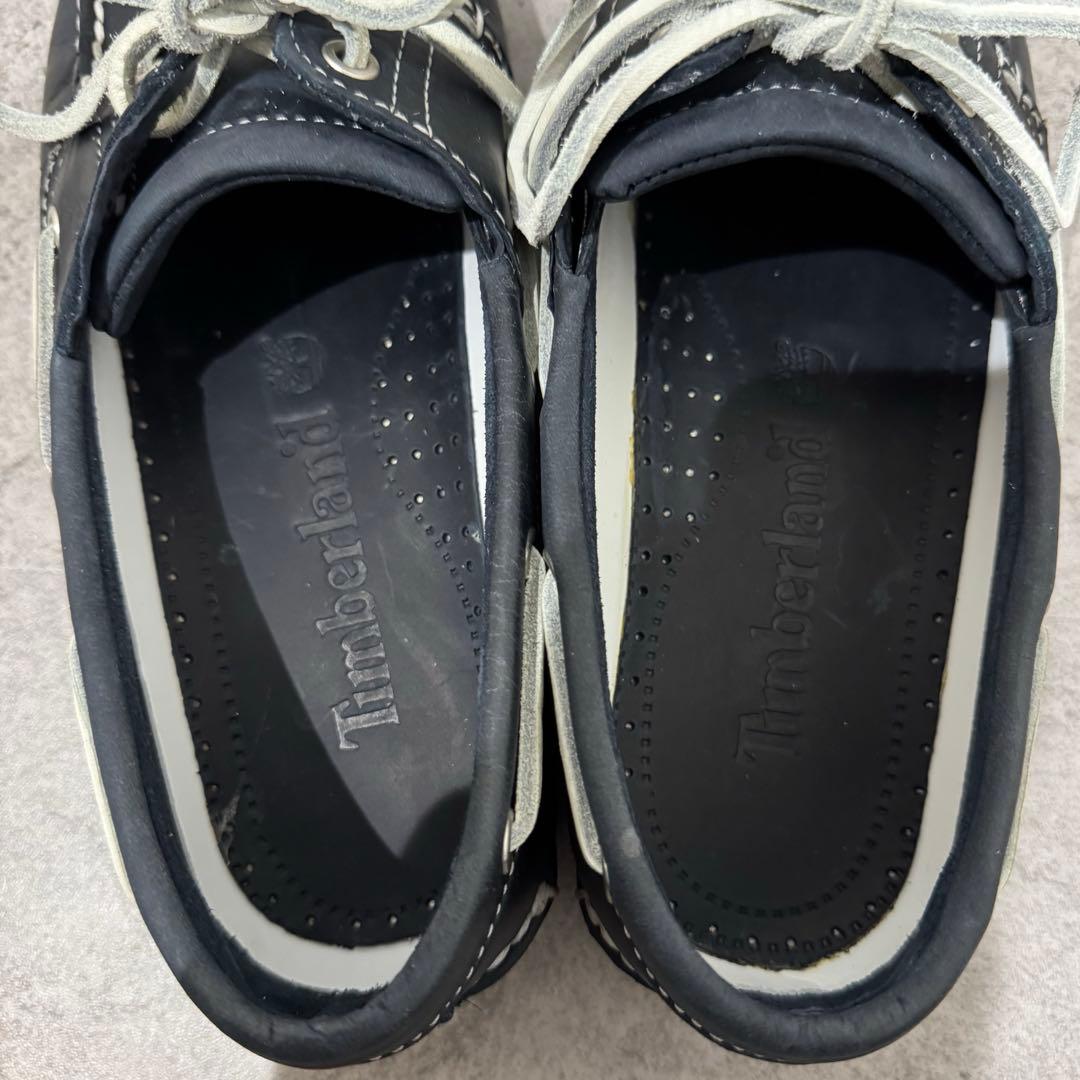 【極美品】ティンバーランド　26.5 デッキシューズ　ボートシューズ　レザー