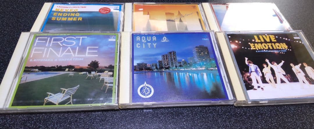 杉山清貴&オメガトライブの奇跡 全曲完全収録CDボックス(新品未開封含む)７枚