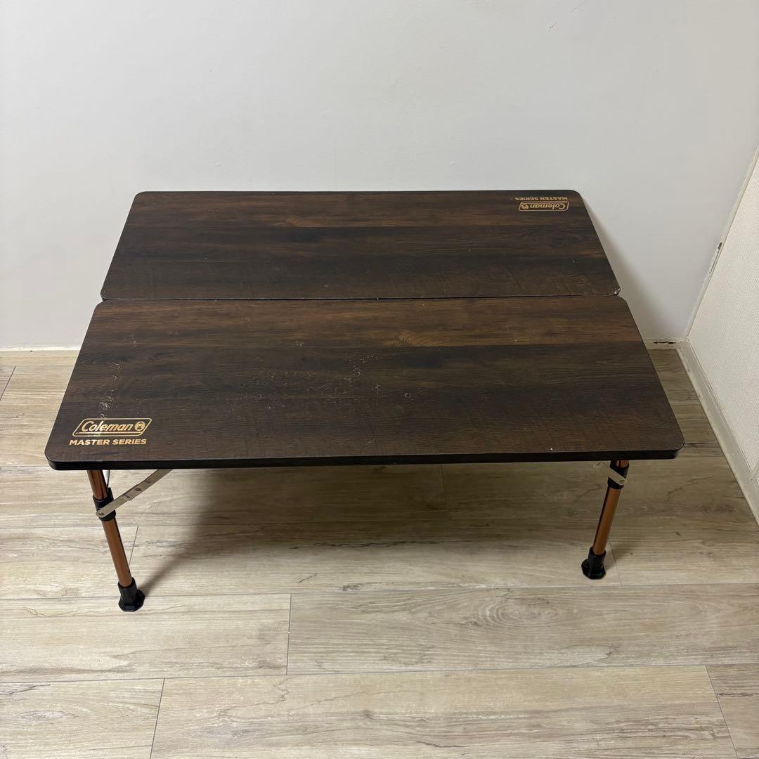1/19まで　Coleman コンフォートマスター　バタフライテーブル　90