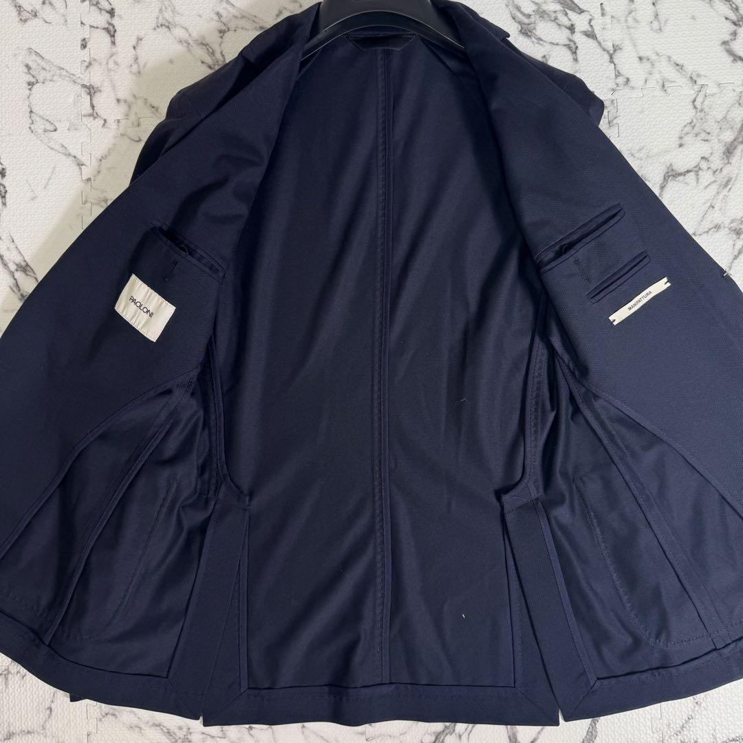 タグ付き◎ラルディーニ　テーラードジャケット　アンコン　イージー　濃紺