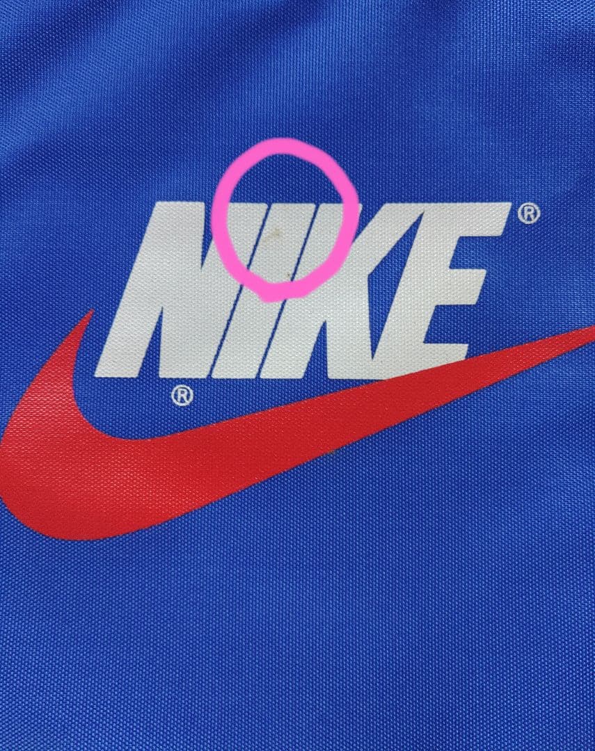 激レア！　NIKE + ISUZU ボストンバッグ 青