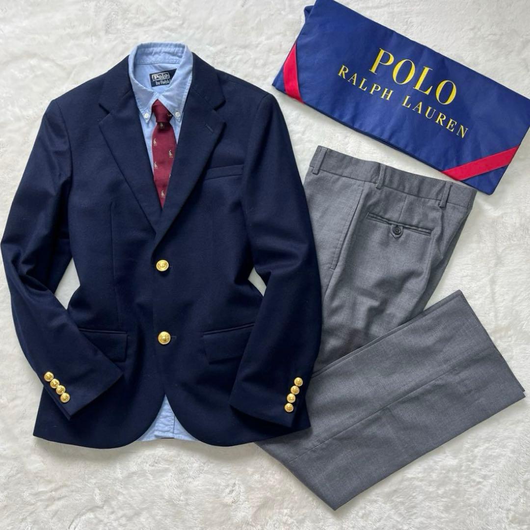 豪華4点✨ポロラルフローレン 160フォーマルセットアップスーツ　卒業式 極美品