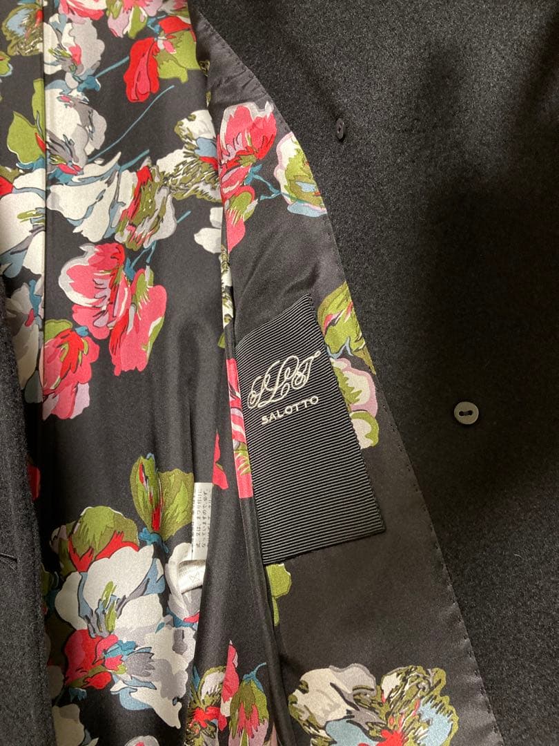 限定価格❗️フォックスファー付　カシミアロングコート