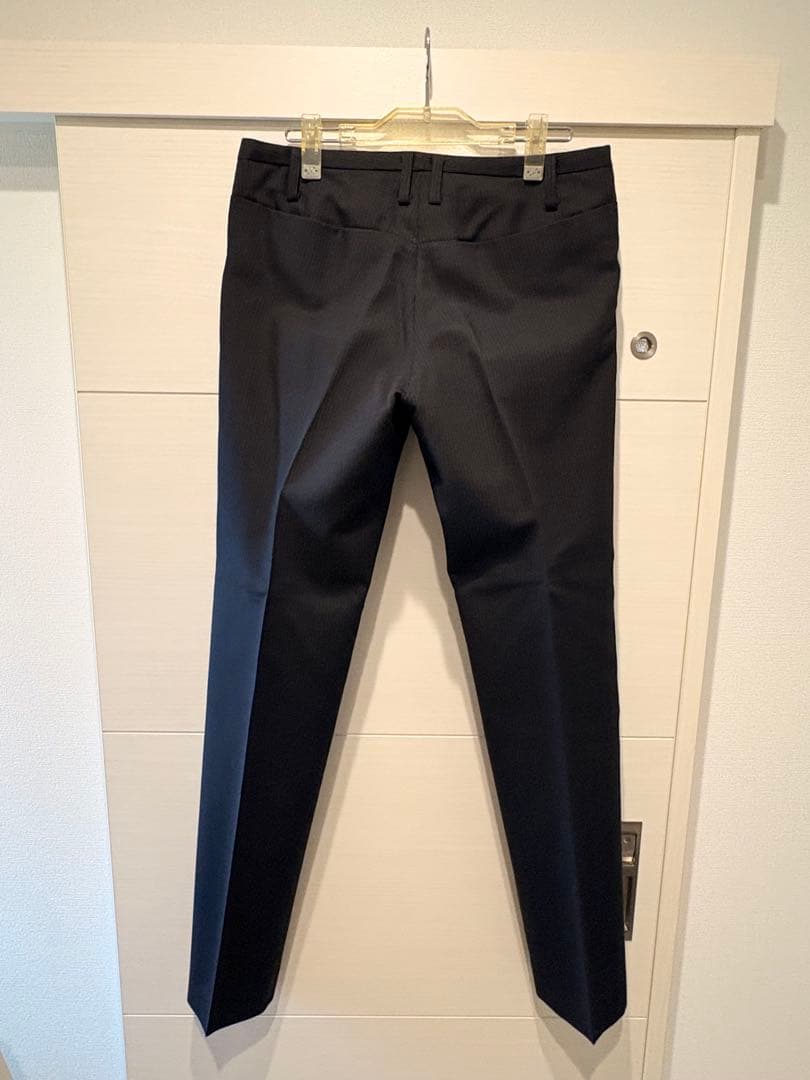 ato スーツ　セットアップ　ブラック　ストライプ　46サイズ