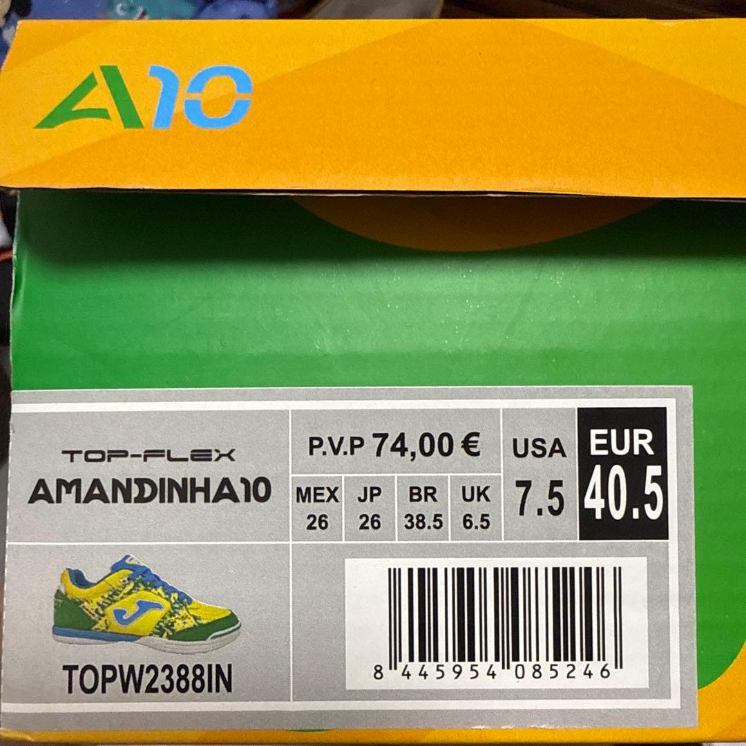 【練習で5回程使用】TOP FLEX AMANDINHA10 26.0cm