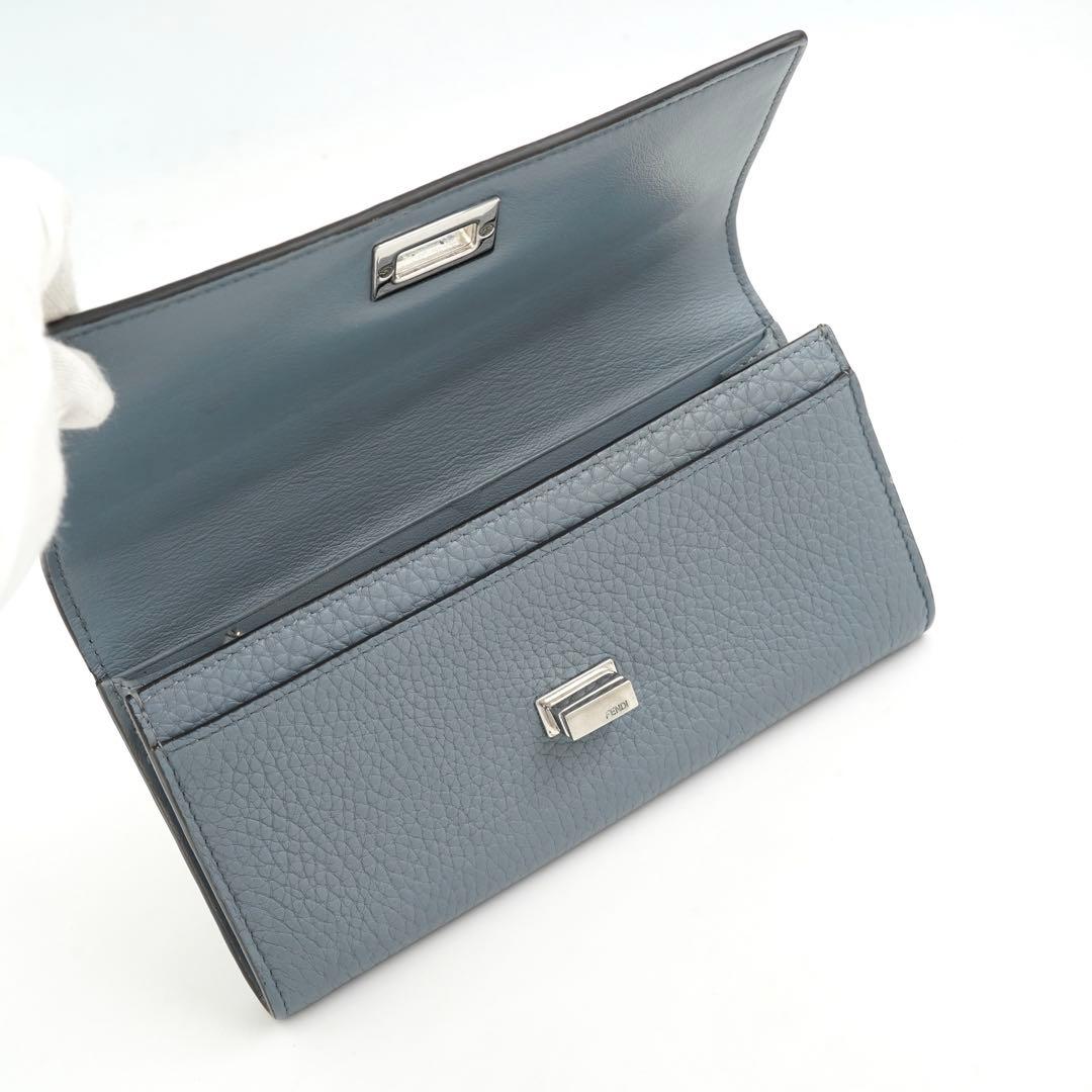 ✨未使用に近い✨　FENDI 長財布　ターンロック　ピーカブー　セレリア　刻印