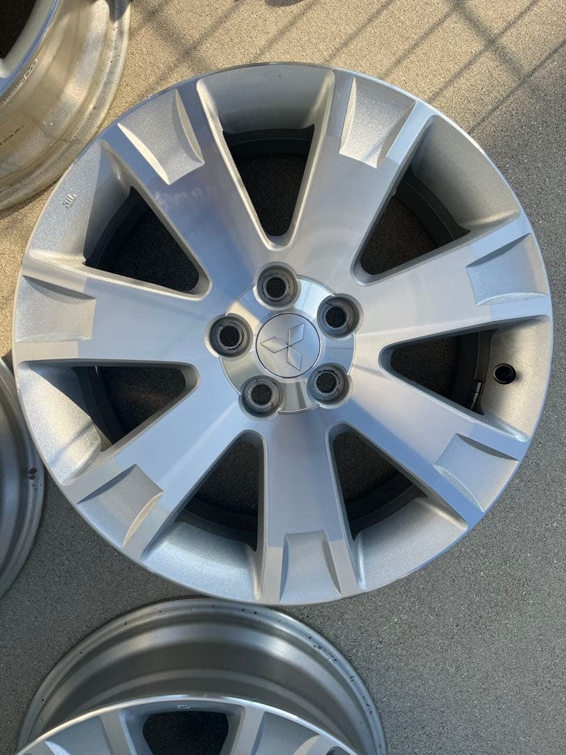 【純正戻しに】デリカD:5純正18インチホイール4本セット純正ナット付