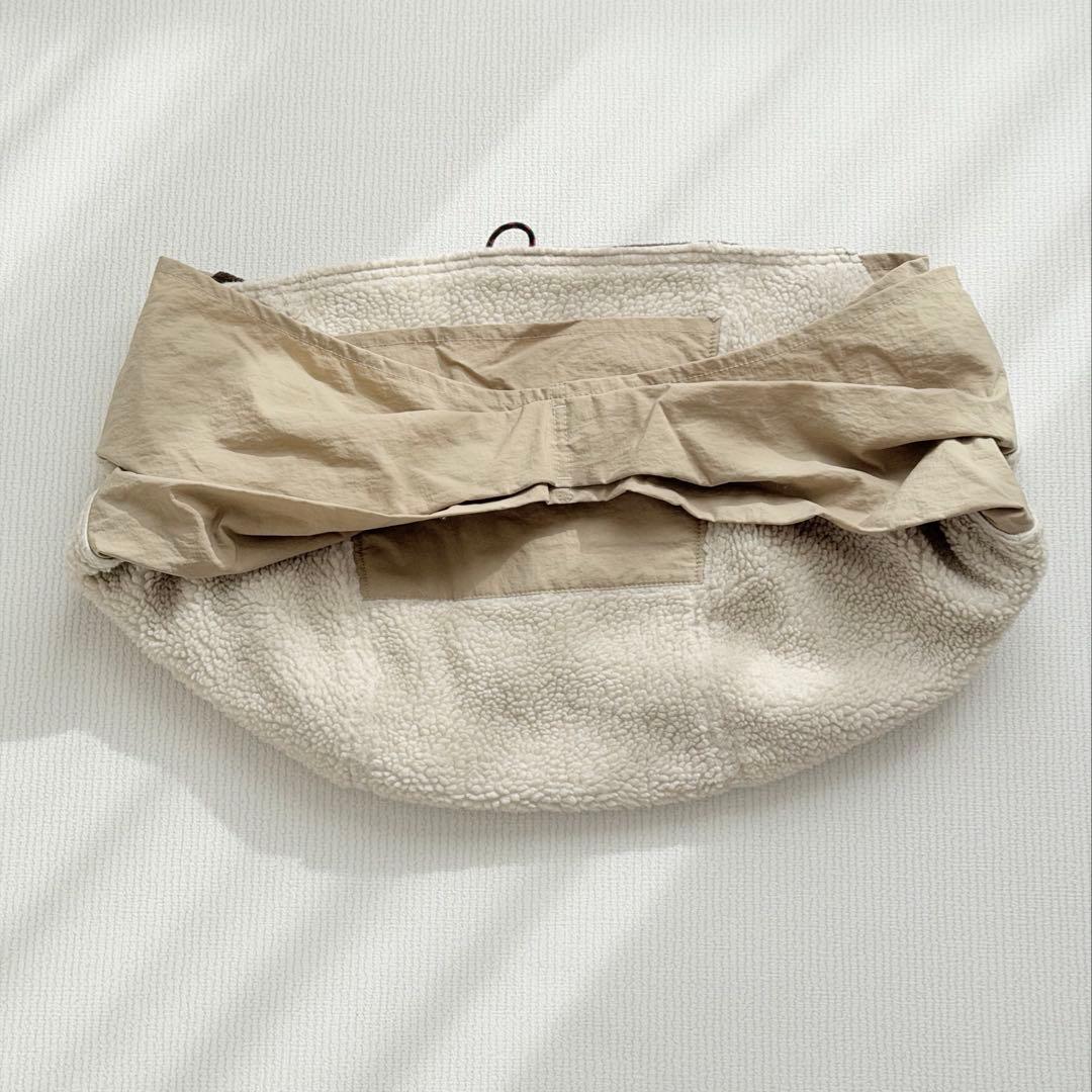 美品◎ erva エルバ　限定⭐︎ボアシンプルドッグスリング　Sサイズ