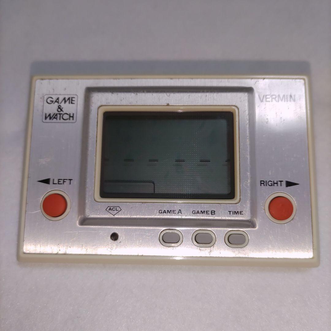 ゲーム&ウオッチ シルバー　バーミン