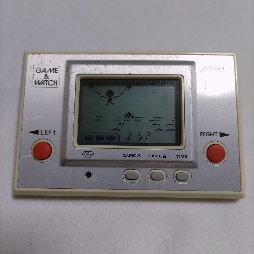 ゲーム&ウオッチ シルバー　バーミン