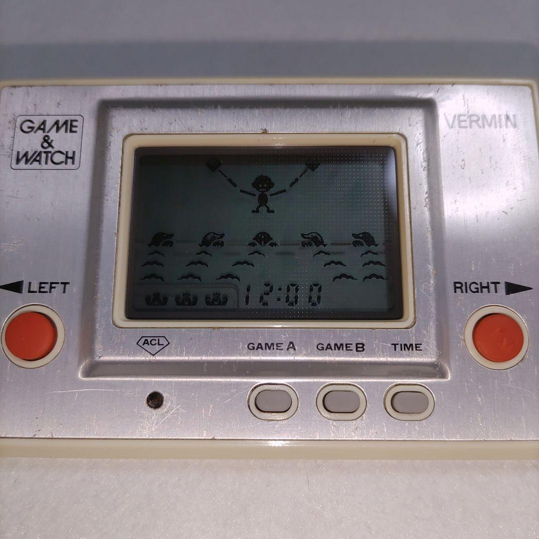 ゲーム&ウオッチ シルバー　バーミン