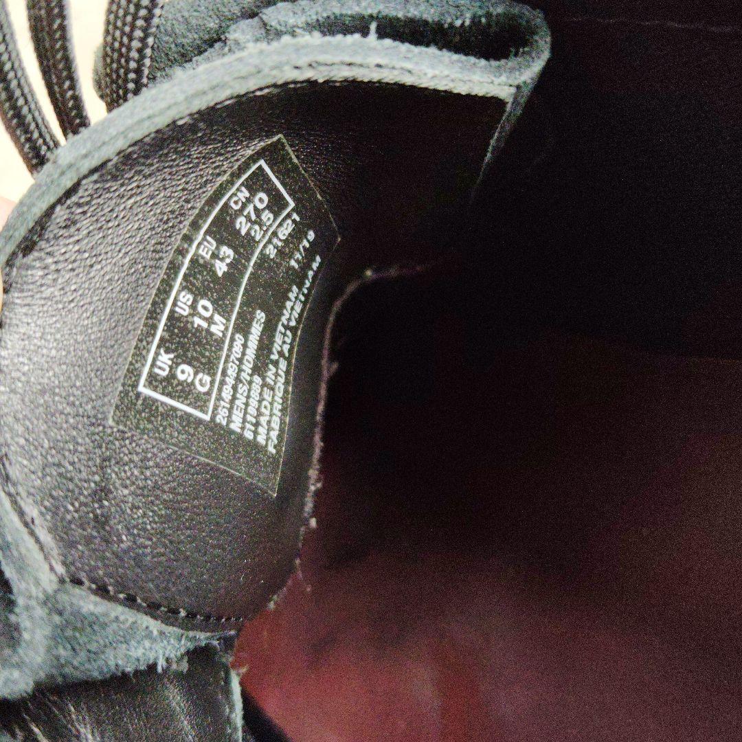 クラークス ワラビー ブラック ゴアテックス27cm