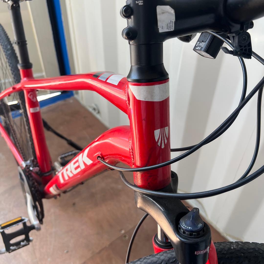 TREK トレック DUAL SPORT2 クロスバイク　自転車 レッド 赤