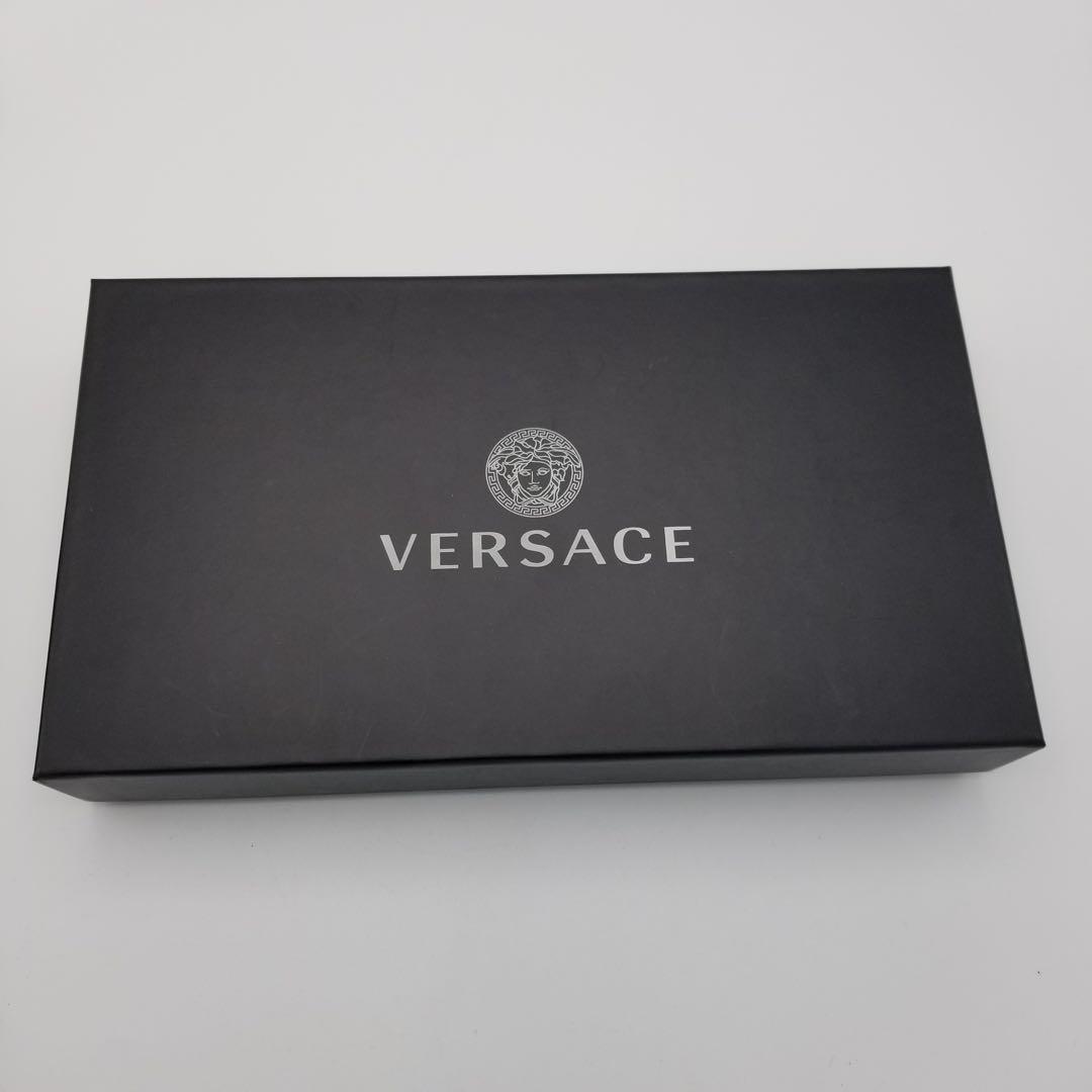 VERSACE ヴェルサーチ メデューサ グレカ フープピアス ゴールド