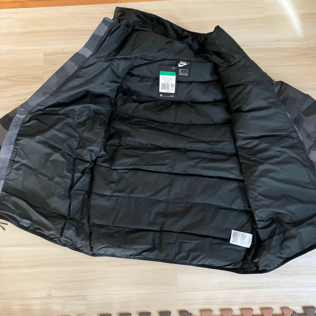 鹿島アントラーズ　Nike カモフラージュ フード付きダウンジャケット