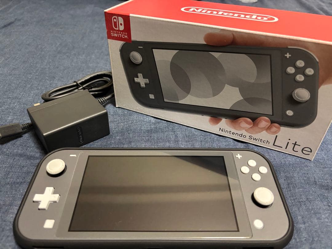 Nintendo Switch Lite グレー 本体&充電ケーブル