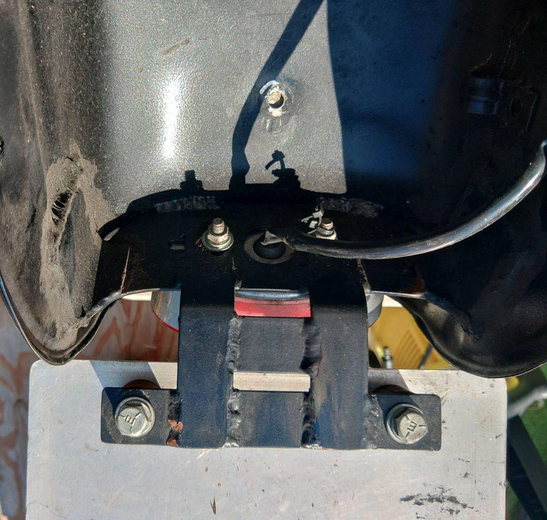 エボソフテイル　加工リアフェンダー