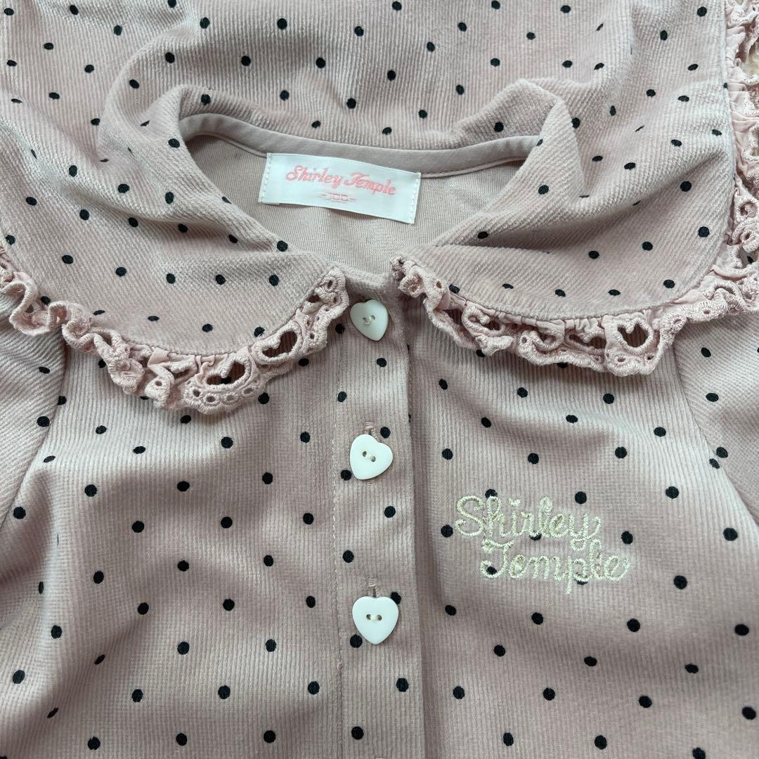 【ご確認用】３点シャーリー100コーデュロイワンピ、くまTシャツ、さかなワンピ