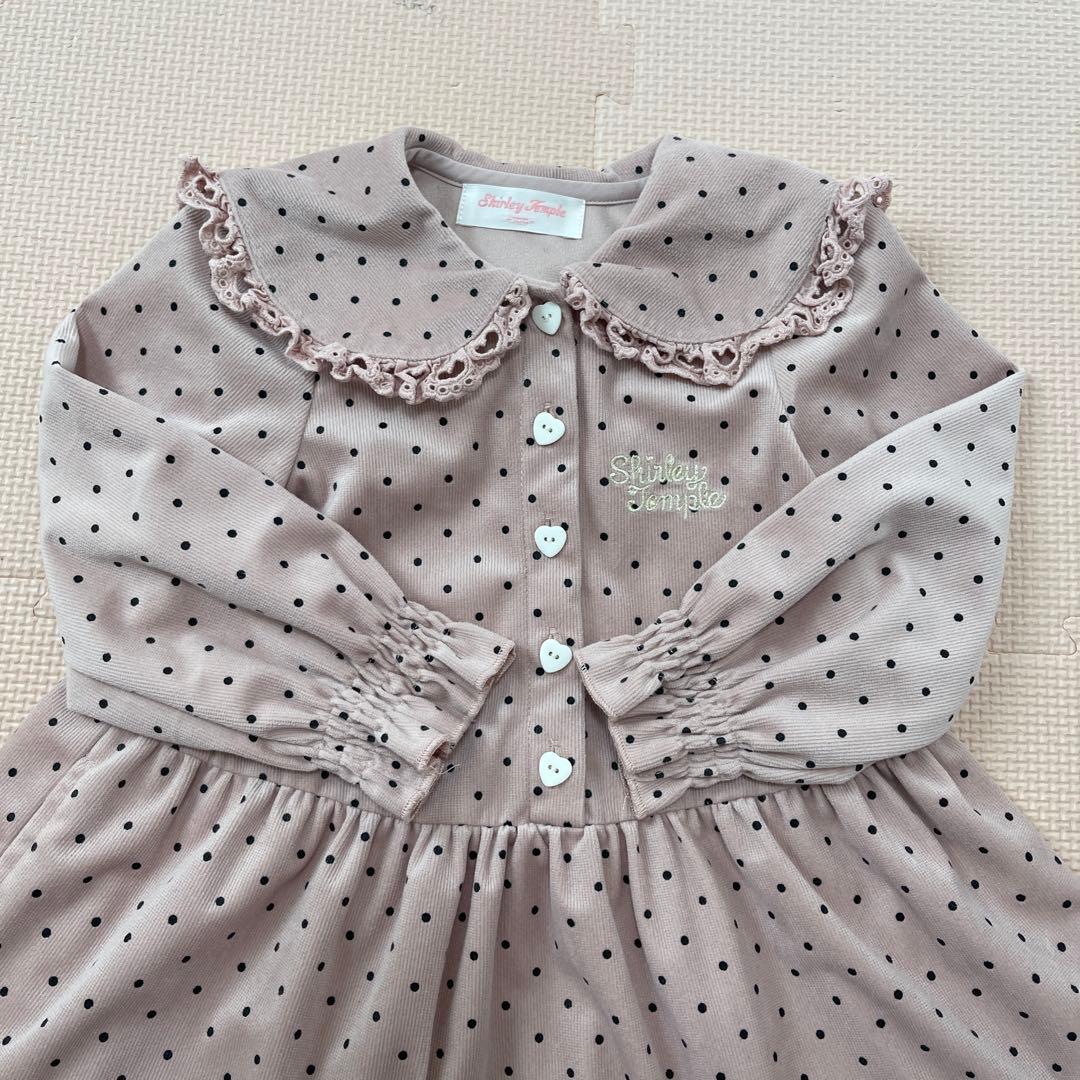 【ご確認用】３点シャーリー100コーデュロイワンピ、くまTシャツ、さかなワンピ