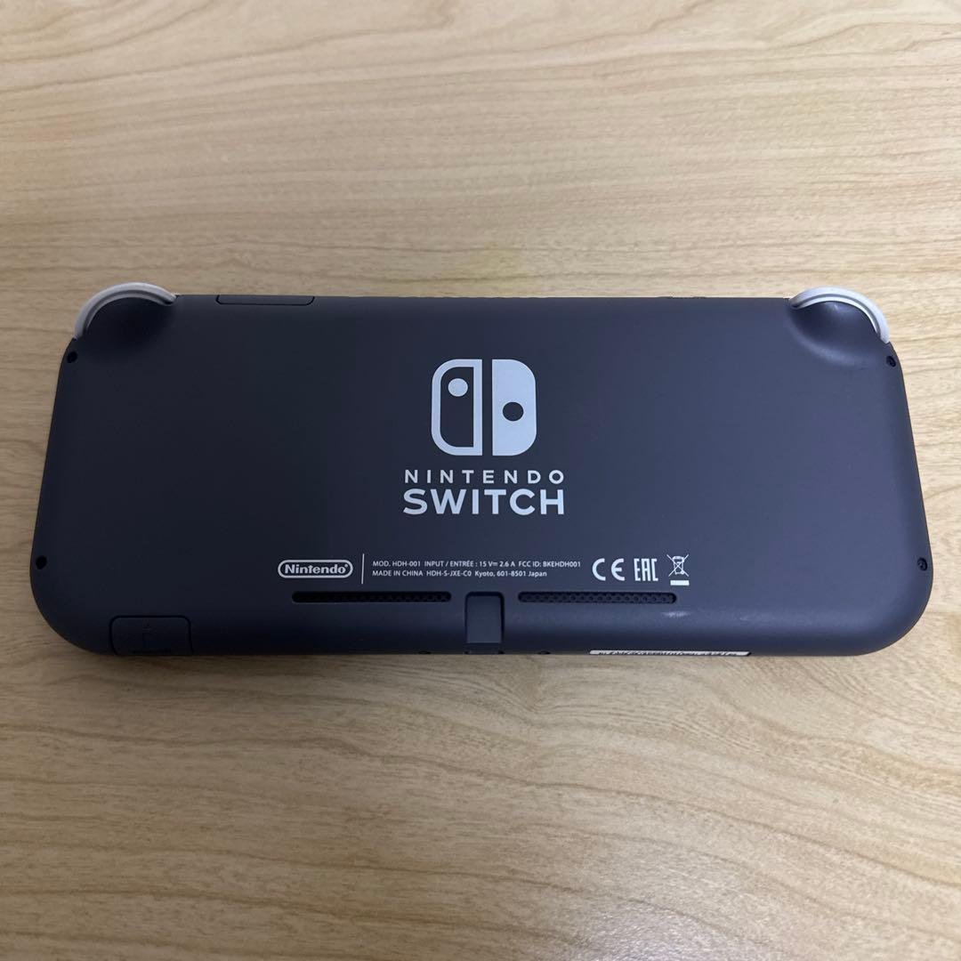 任天堂 Nintendo Switch Lite グレー 【本体、充電器、箱】