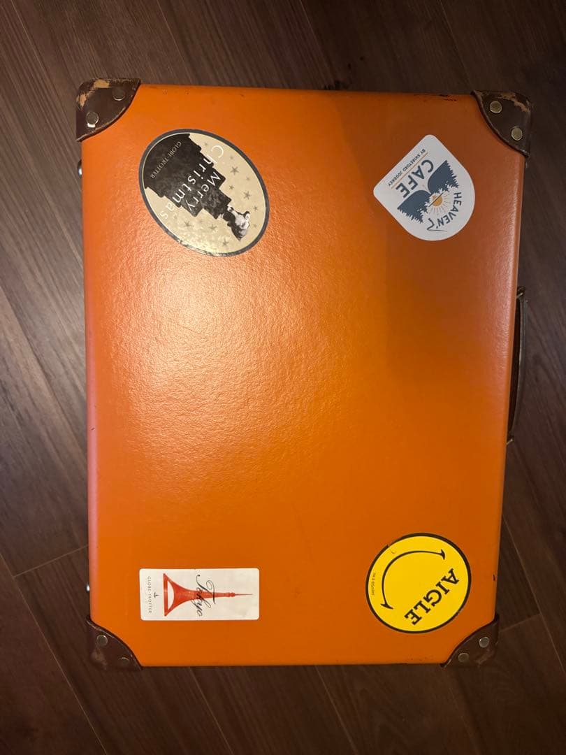 グローブトロッター スーツケース　オレンジ　18インチ