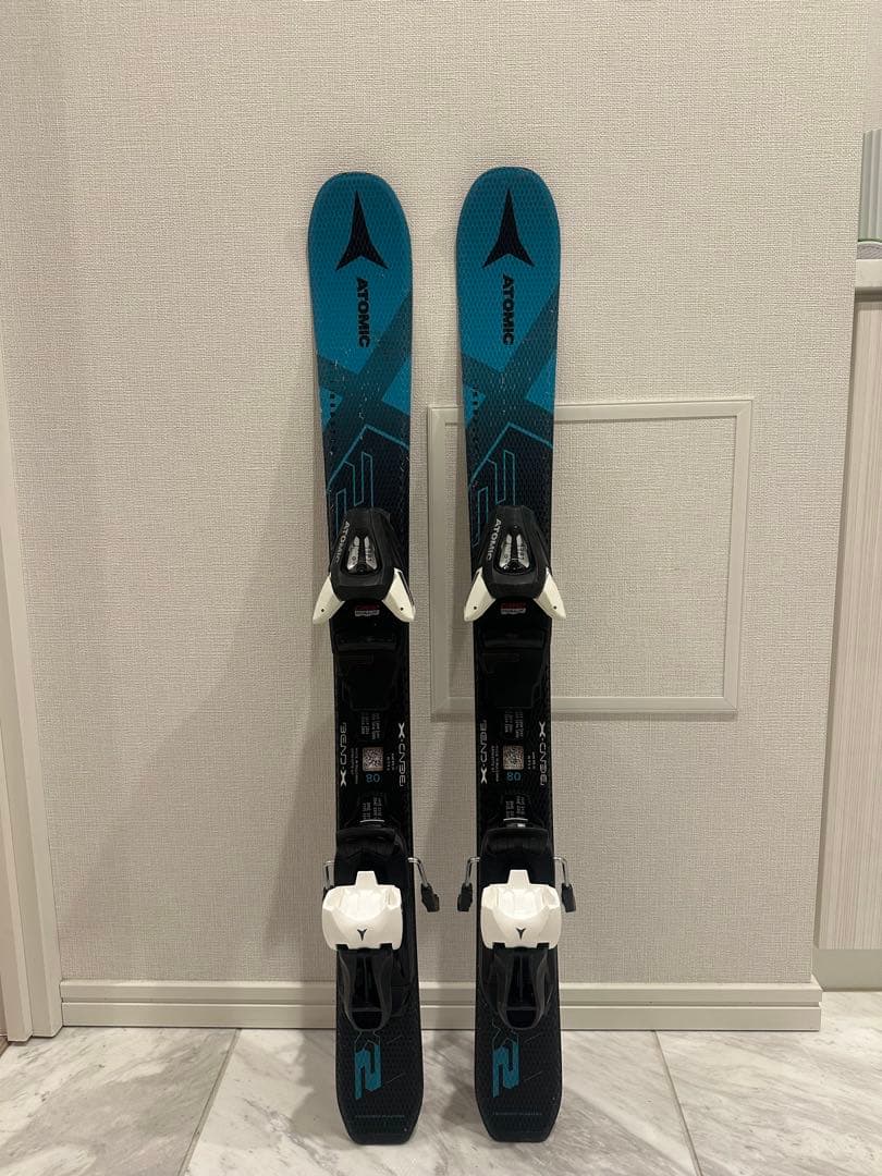 ATOMIC X2 JR スキー 板 80 cm 子供　ジュニア