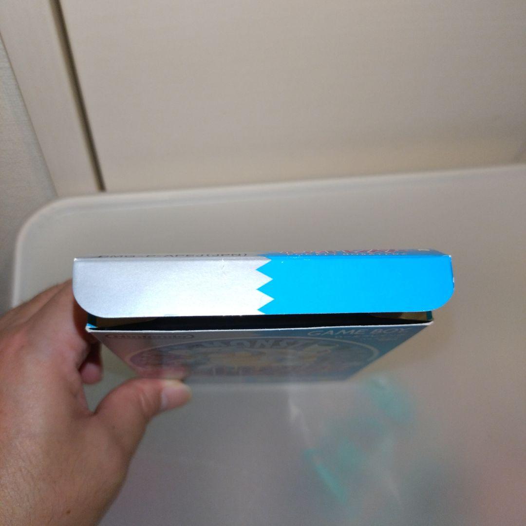 空箱 ゲームボーイ ポケットモンスター 青 バーコード版