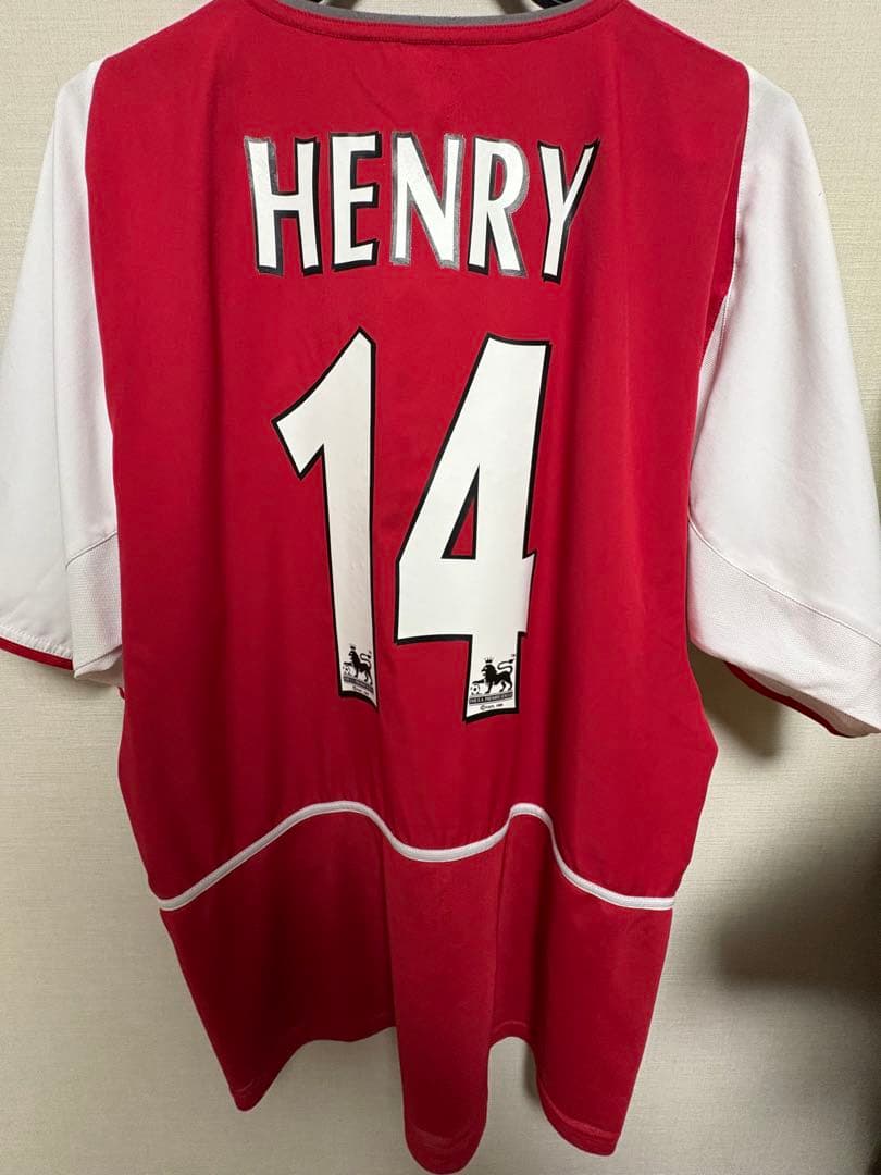 正規品　2002-04  14 HENRY ティエリ　アンリ　サイズ L