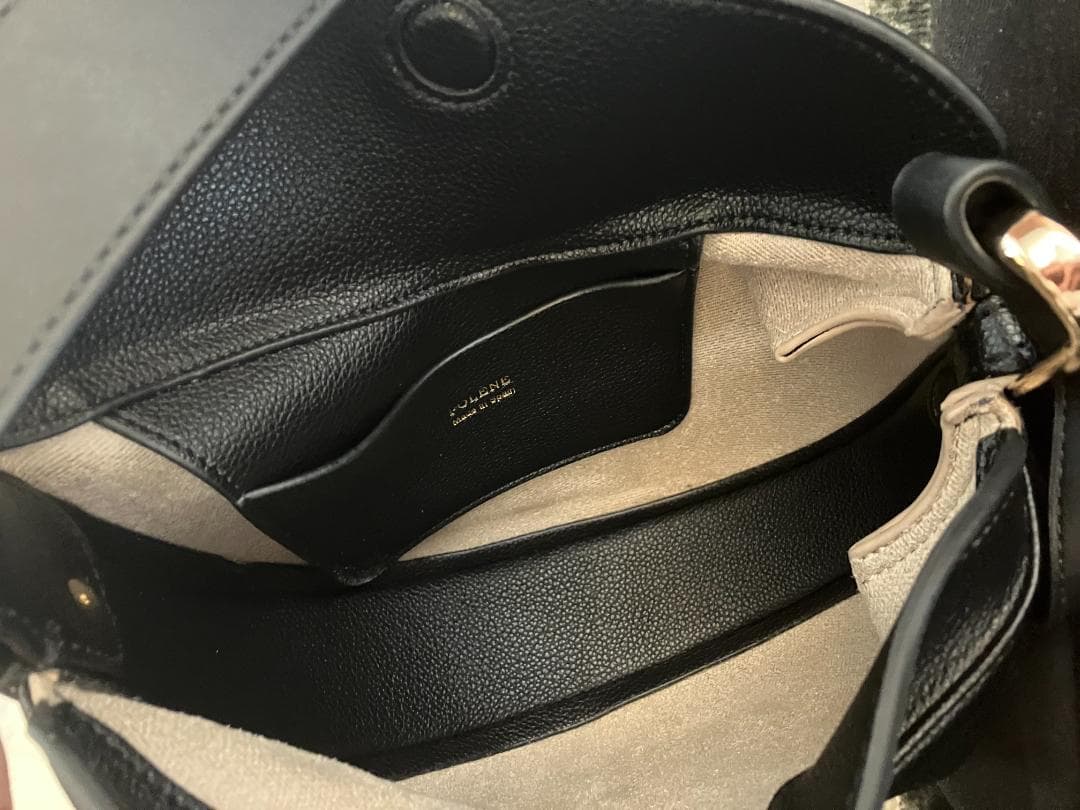 POLENE Tonca バッグトンカ ショルダーバッグ ブラック