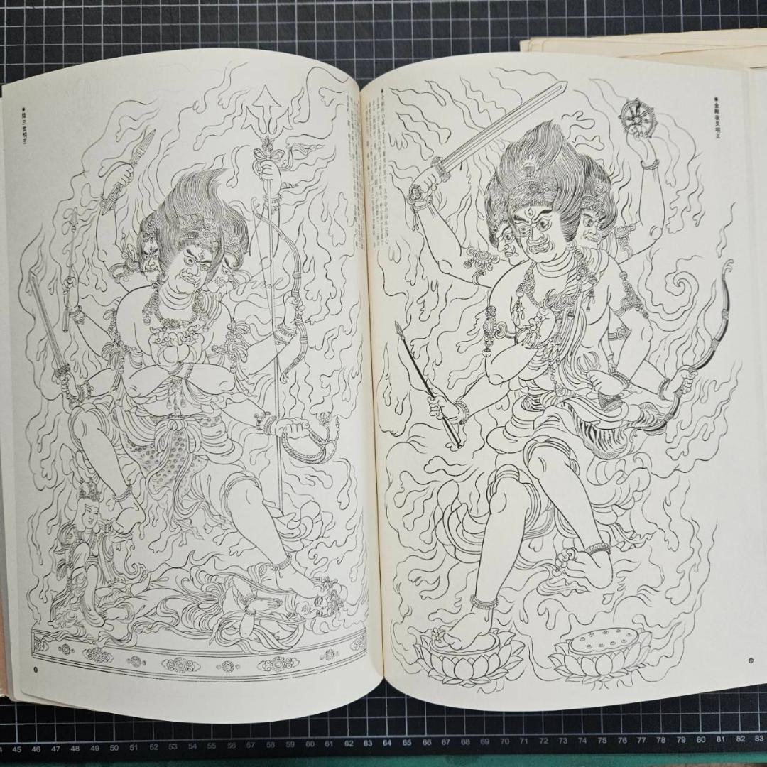 写仏下絵図像集 第三巻 不動明王