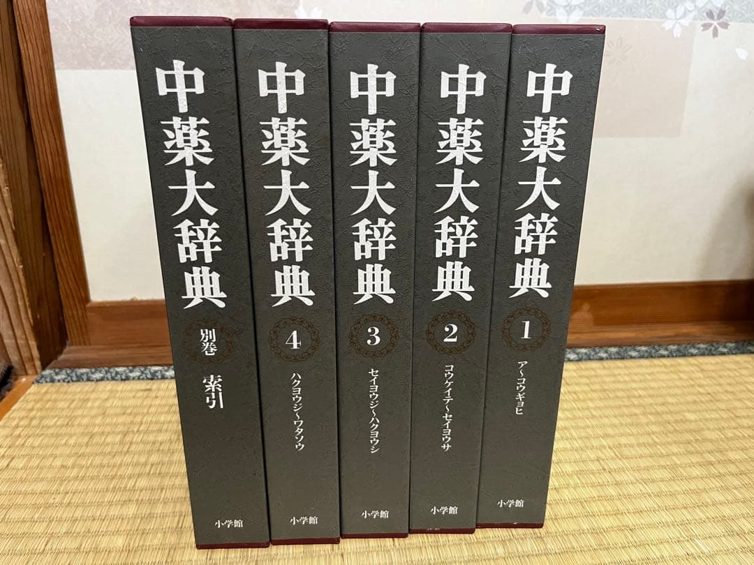 中薬大辞典 全5巻